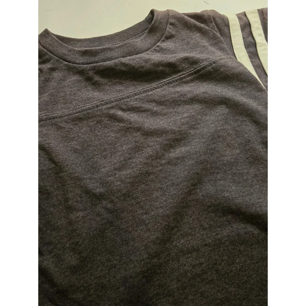Rabbit Skins LAT Apparel Baby Football Bodysuit Charcoal Gray 12 Months